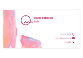 Cartes de visite 85 x 40 mm