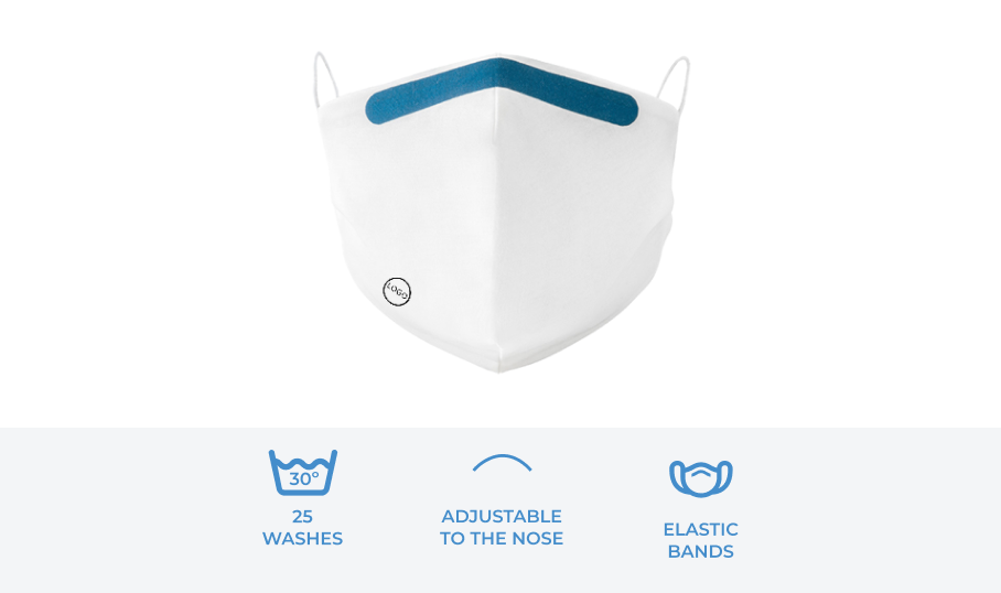 Masques 4 couches (100 % coton)